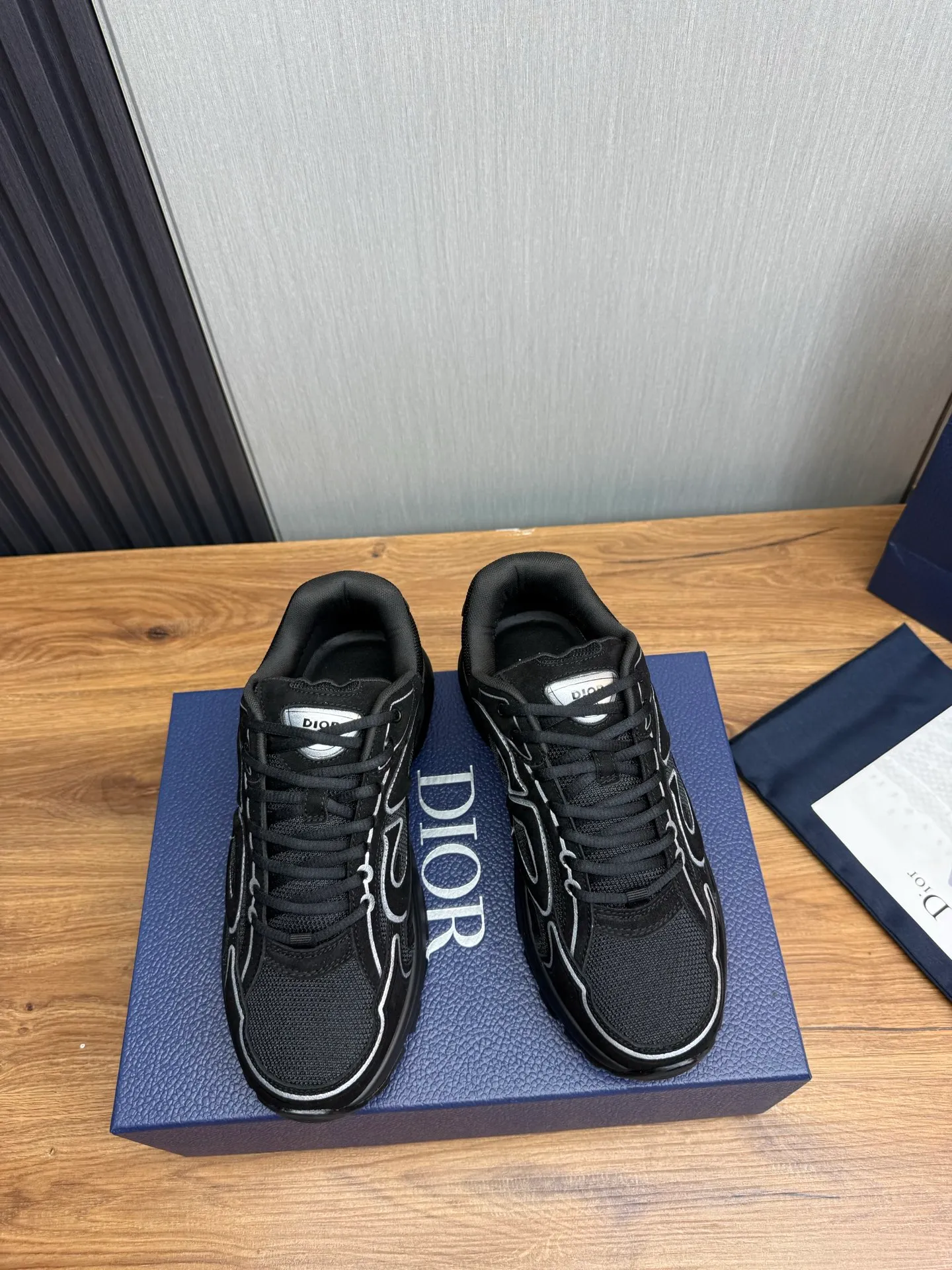 Men's men's shoes 💰580💰 Dior Dior.B30 couple hot sale ❤️💚Official website 1:1 replica ⬆️Imported cowhide stitching, comfortable mesh lining 35-45 (45 customized, non-refundable)